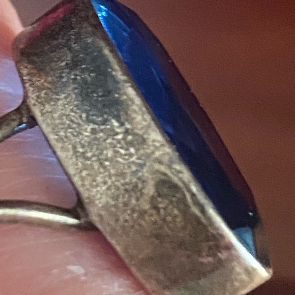 Blue stone ring - Picture 4 of 6